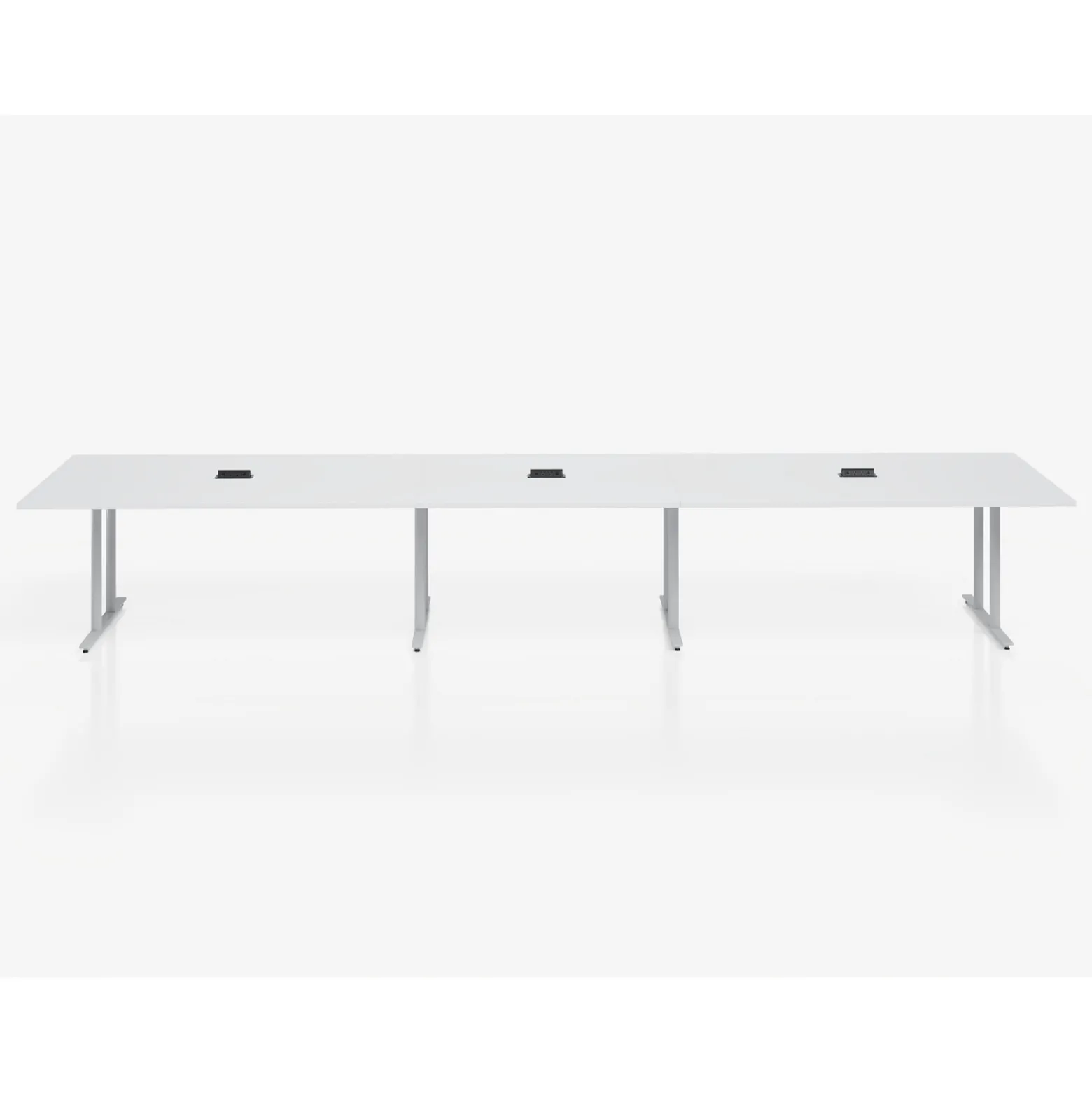 Voyage Conference Table with Three Power Modules - 192"Wx48"D