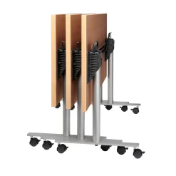 Voyage Mobile Flip Top Laminate Table - 72W x 24D