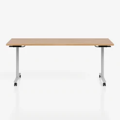 Voyage Mobile Flip Top Laminate Table - 72W x 24D