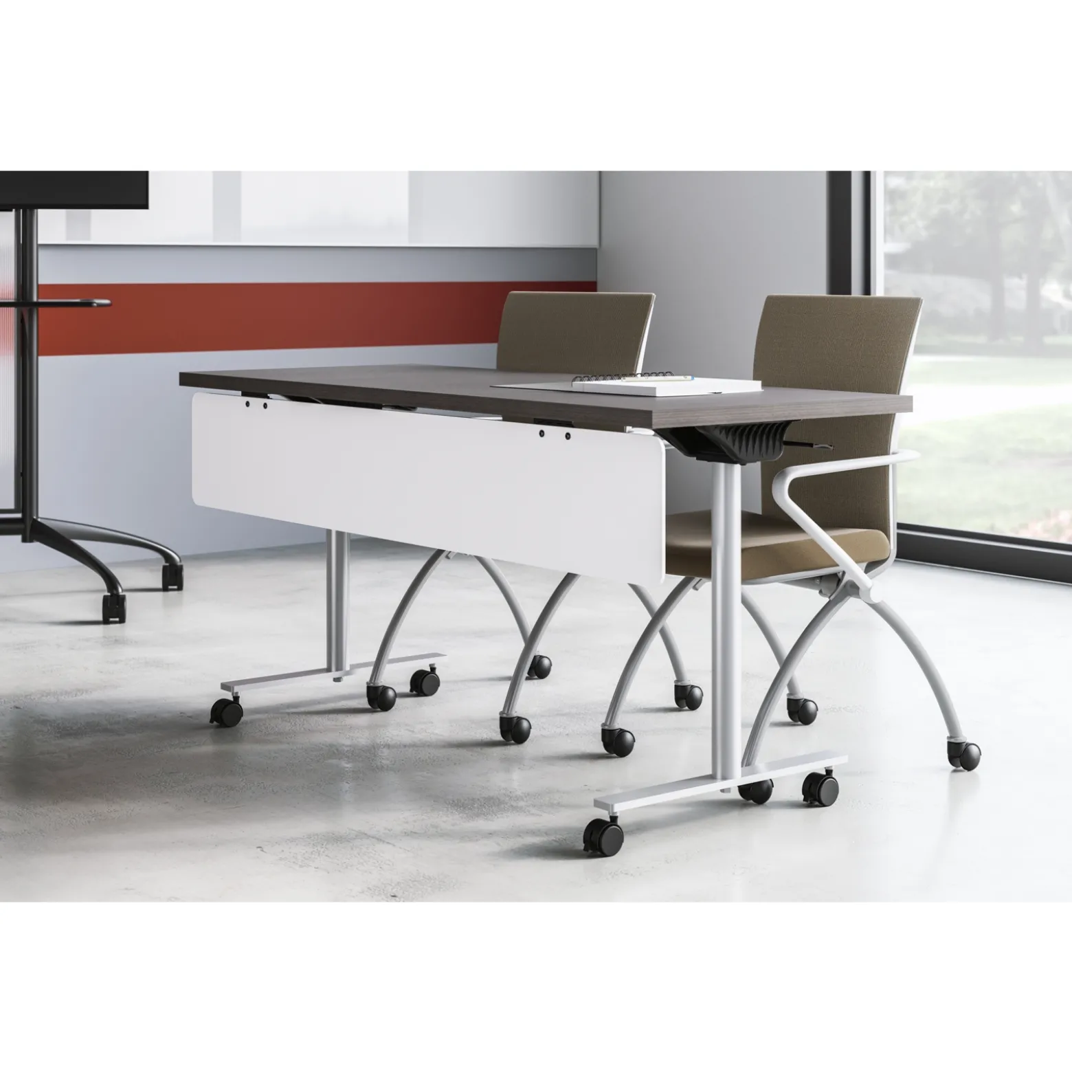 Voyage Modesty Panel for Flip Top Tables - 71.5W x 10.05H