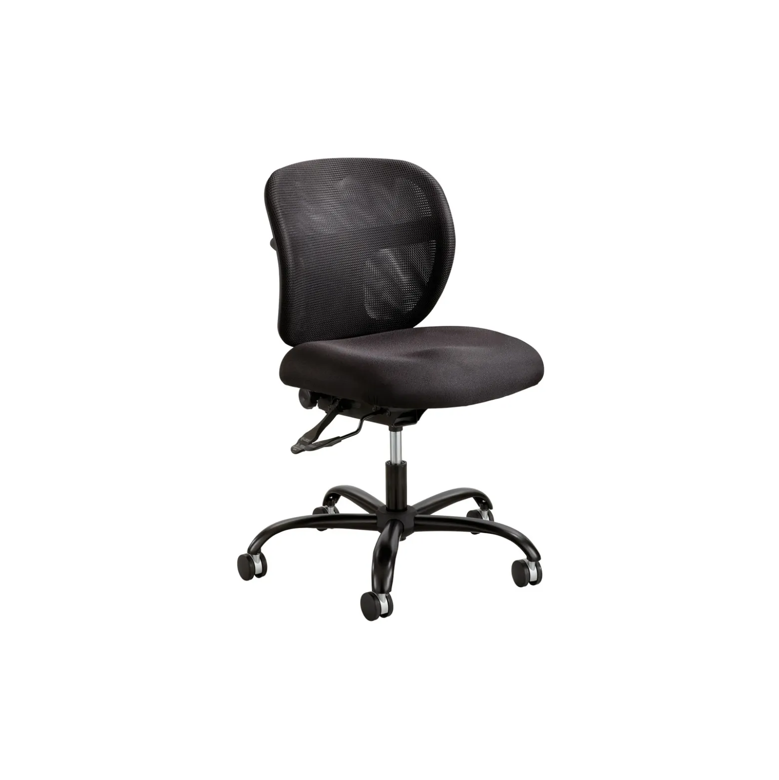 Vue Big and Tall Armless Mesh Back Chair