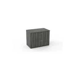 36"W 2 Drawer Contemporary Lateral File