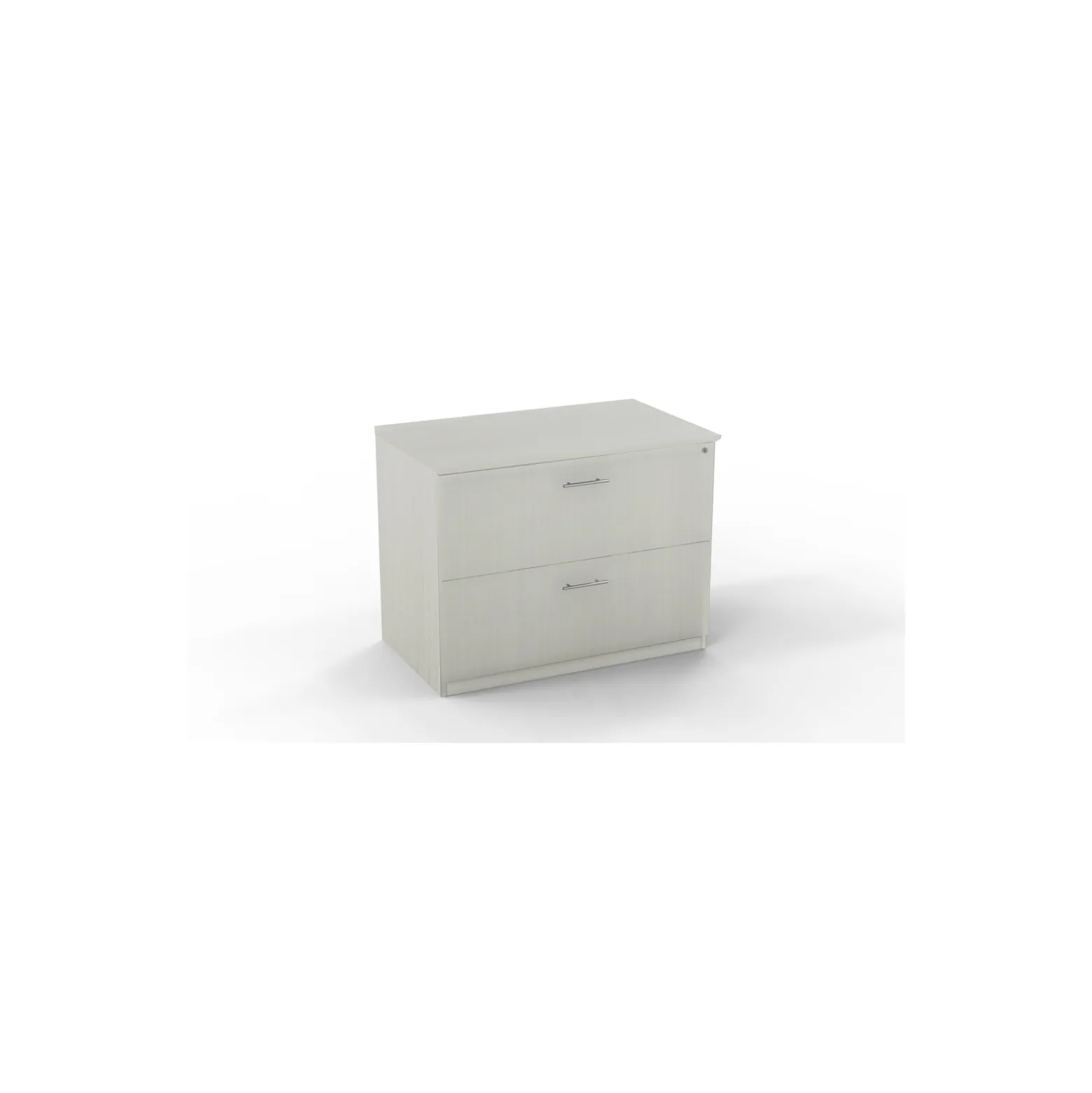 36"W 2 Drawer Contemporary Lateral File