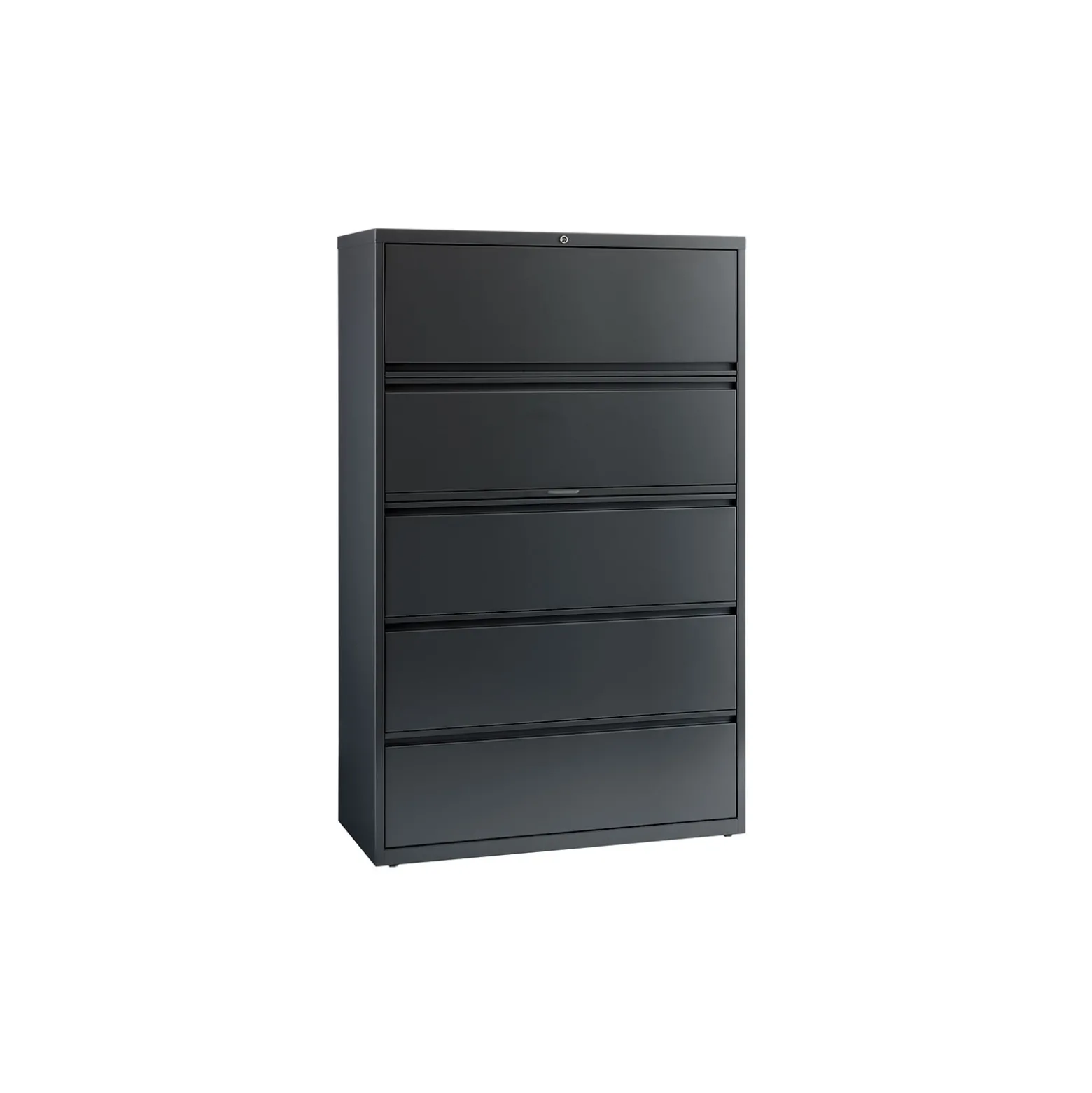 42"W Five Drawer Lateral File