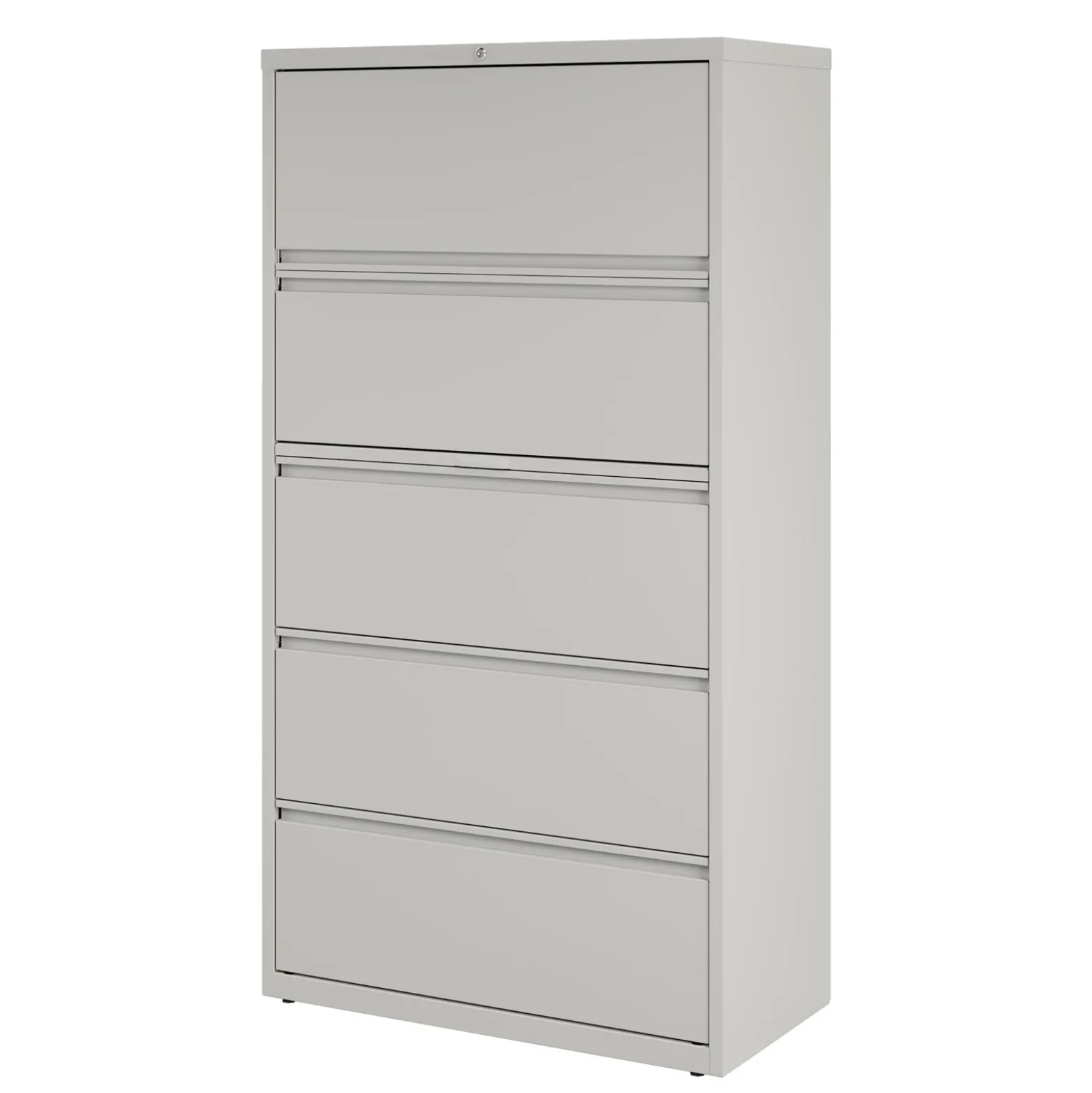 36"W Five Drawer Lateral File