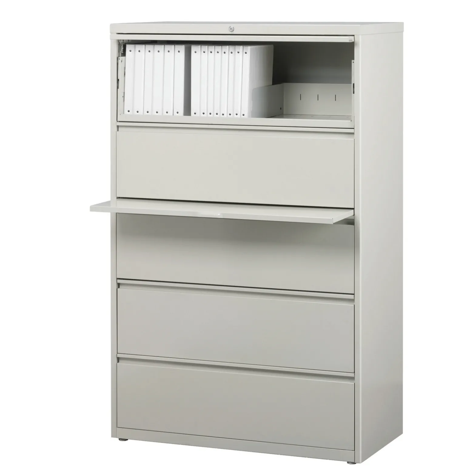 36"W Five Drawer Lateral File