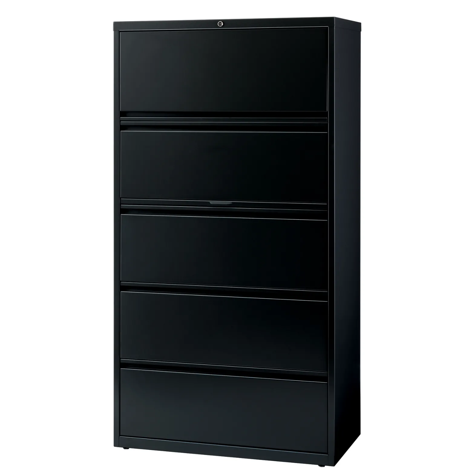 36"W Five Drawer Lateral File