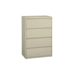 36"W Four Drawer Lateral File