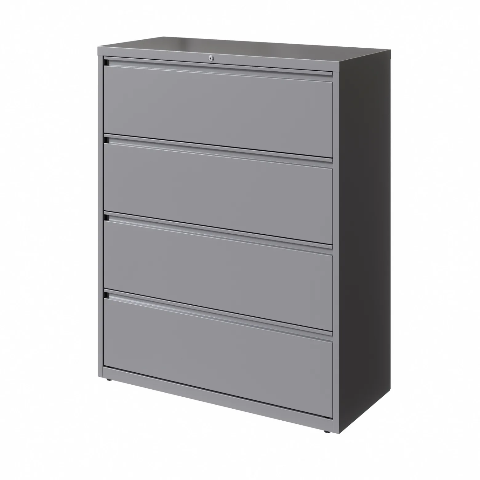 42"W Four Drawer Lateral File
