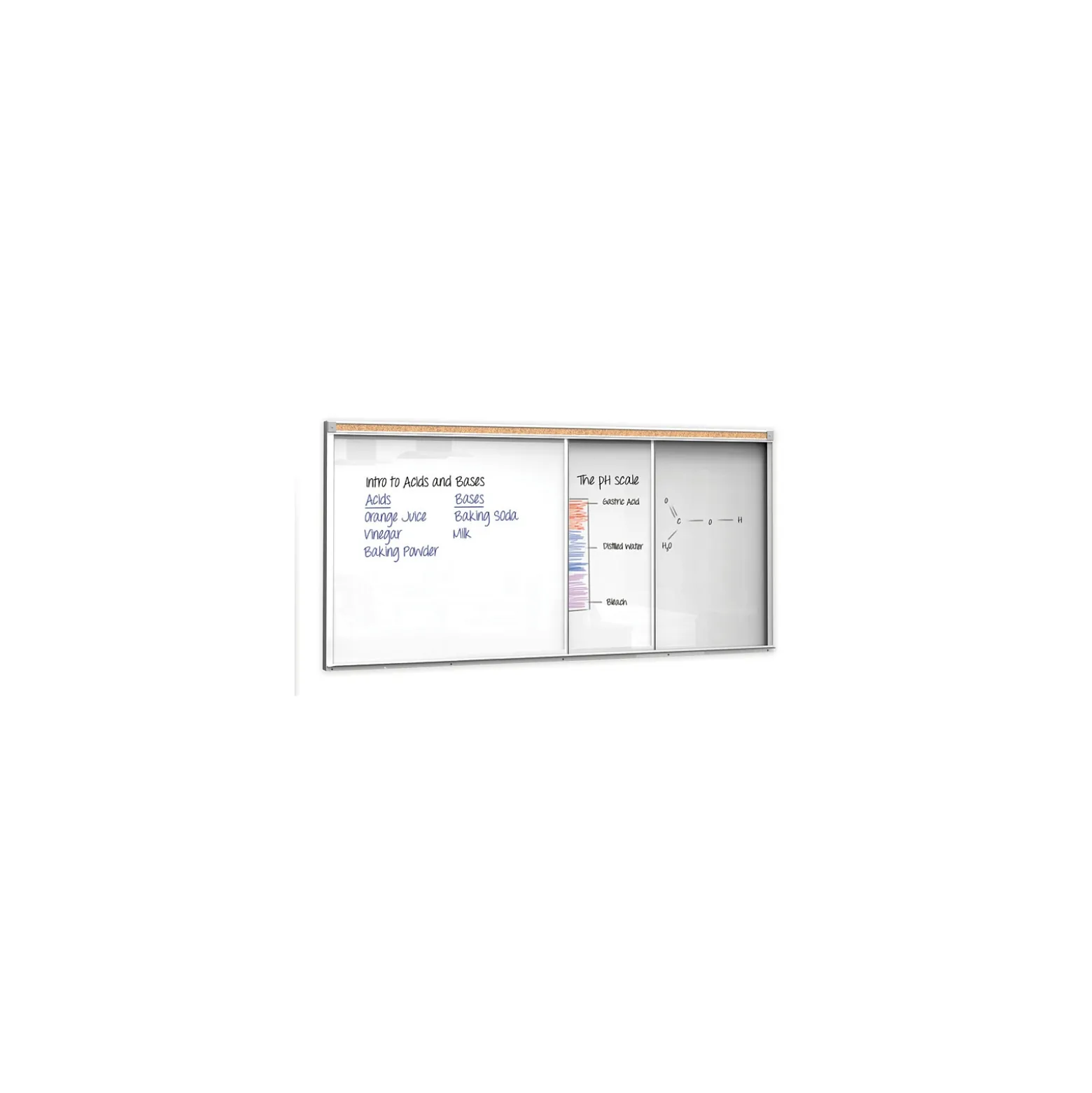 12'W Sliding Marker Board