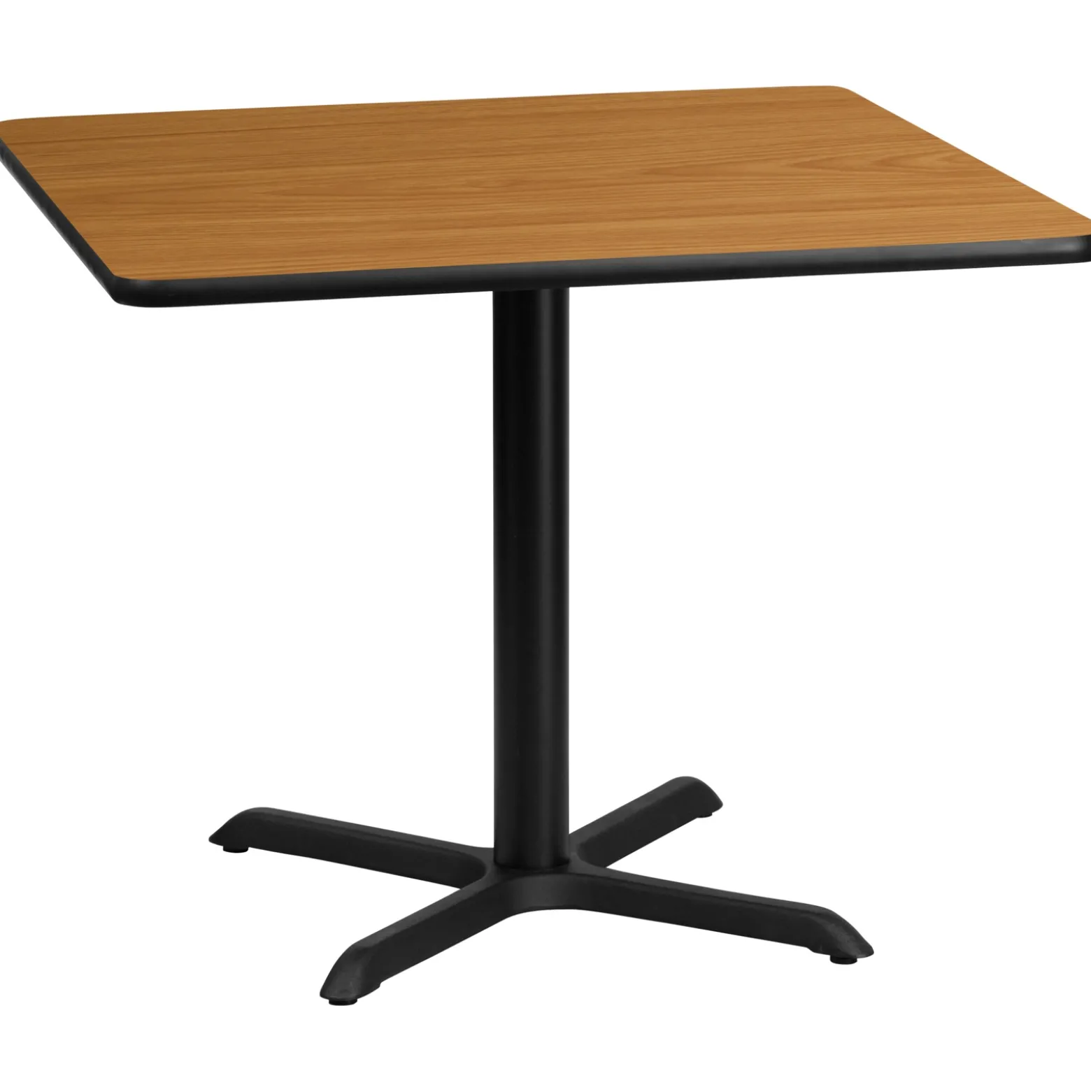 36"W Square X-Base Breakroom Table