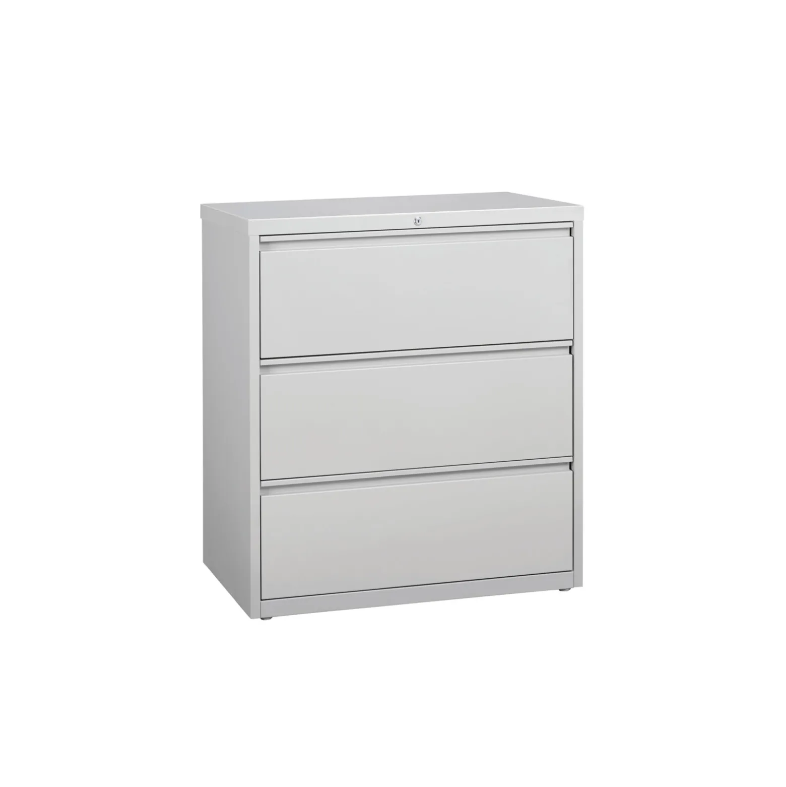 36"W Three Drawer Lateral File