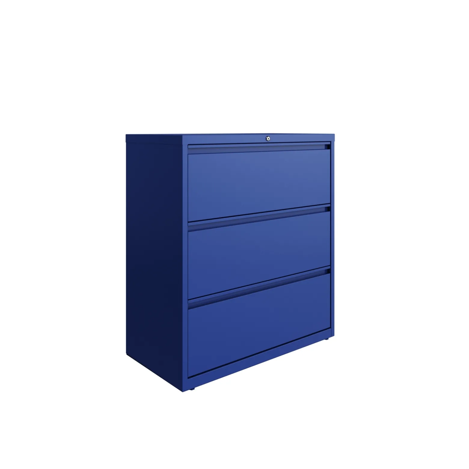 36"W Three Drawer Lateral File