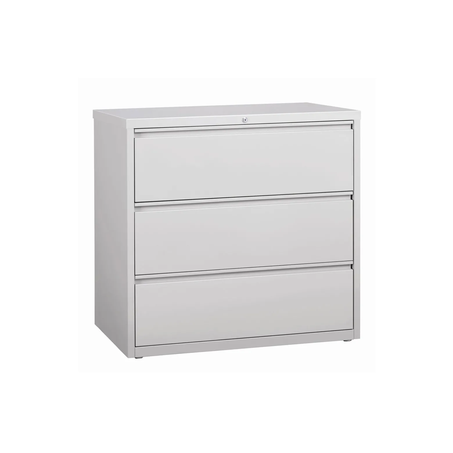 42"W Three Drawer Lateral File