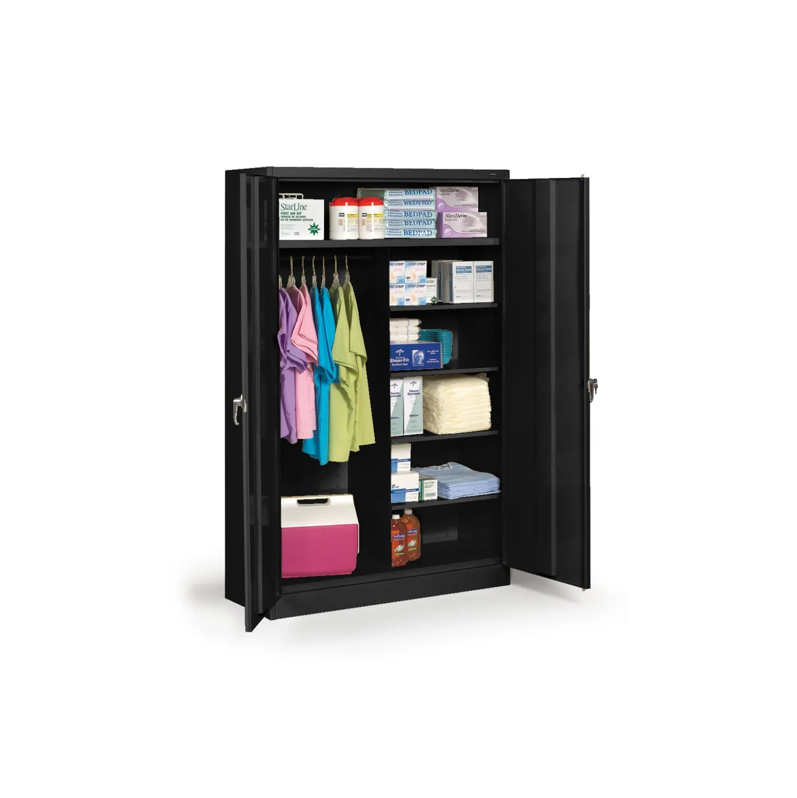 48"W x 18"D x 78"H Jumbo Combination Storage Cabinet