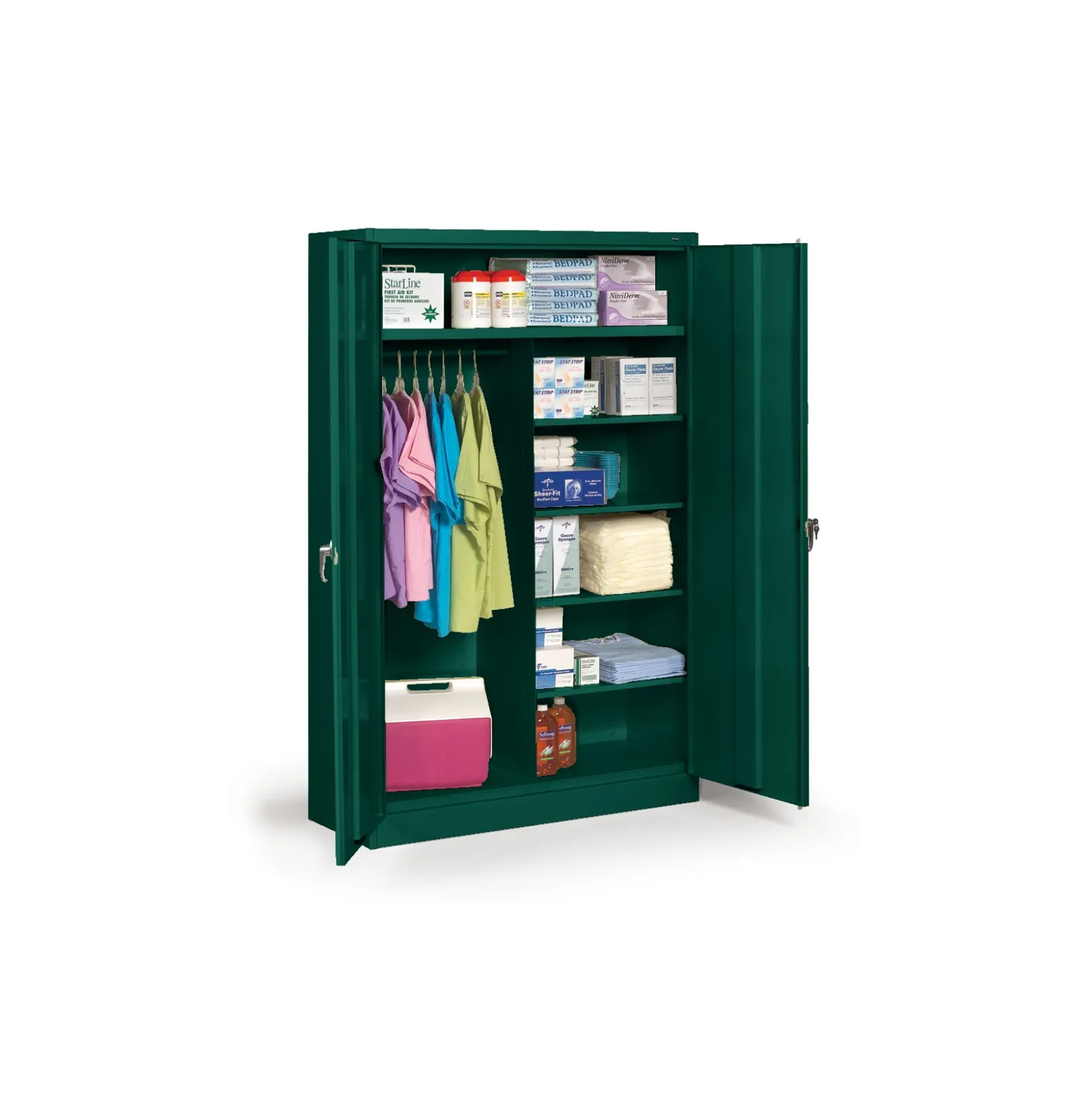 48"W x 18"D x 78"H Jumbo Combination Storage Cabinet