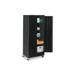 36"W x 18"D x 85"H Mobile Storage Cabinet