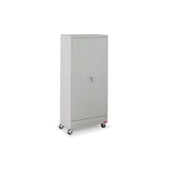 36"W x 18"D x 79"H Mobile Storage Cabinet