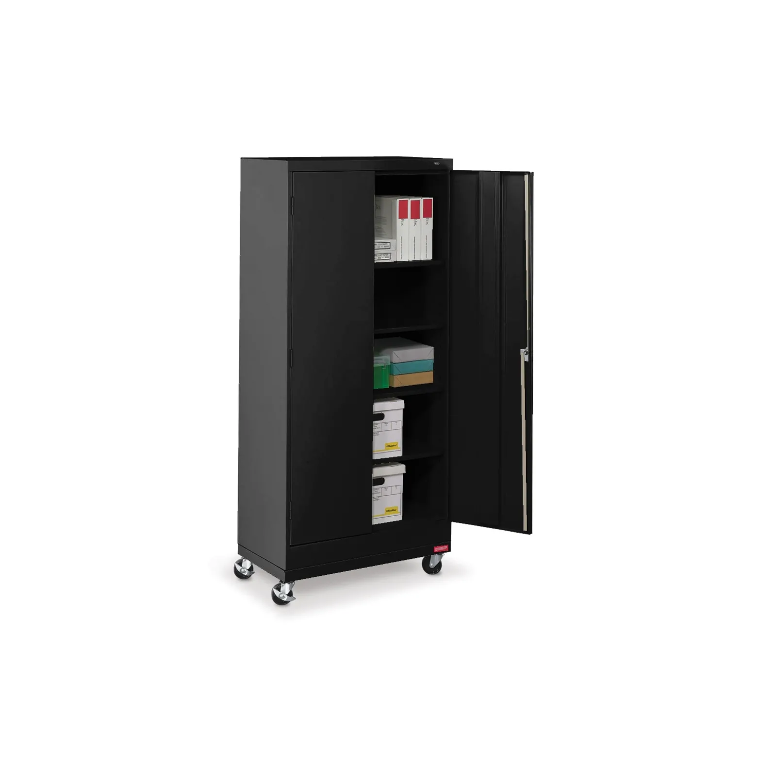 36"W x 18"D x 79"H Mobile Storage Cabinet