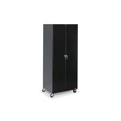 36"W x 24"D x 85"H Mobile Storage Cabinet