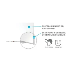 8'W x 4'H Interactive Projector Board