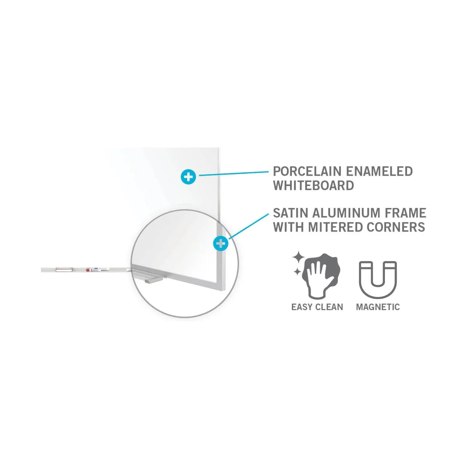 8'W x 4'H Interactive Projector Board