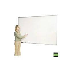 4'W x 3'H Aluminum Trim Porcelain White Board