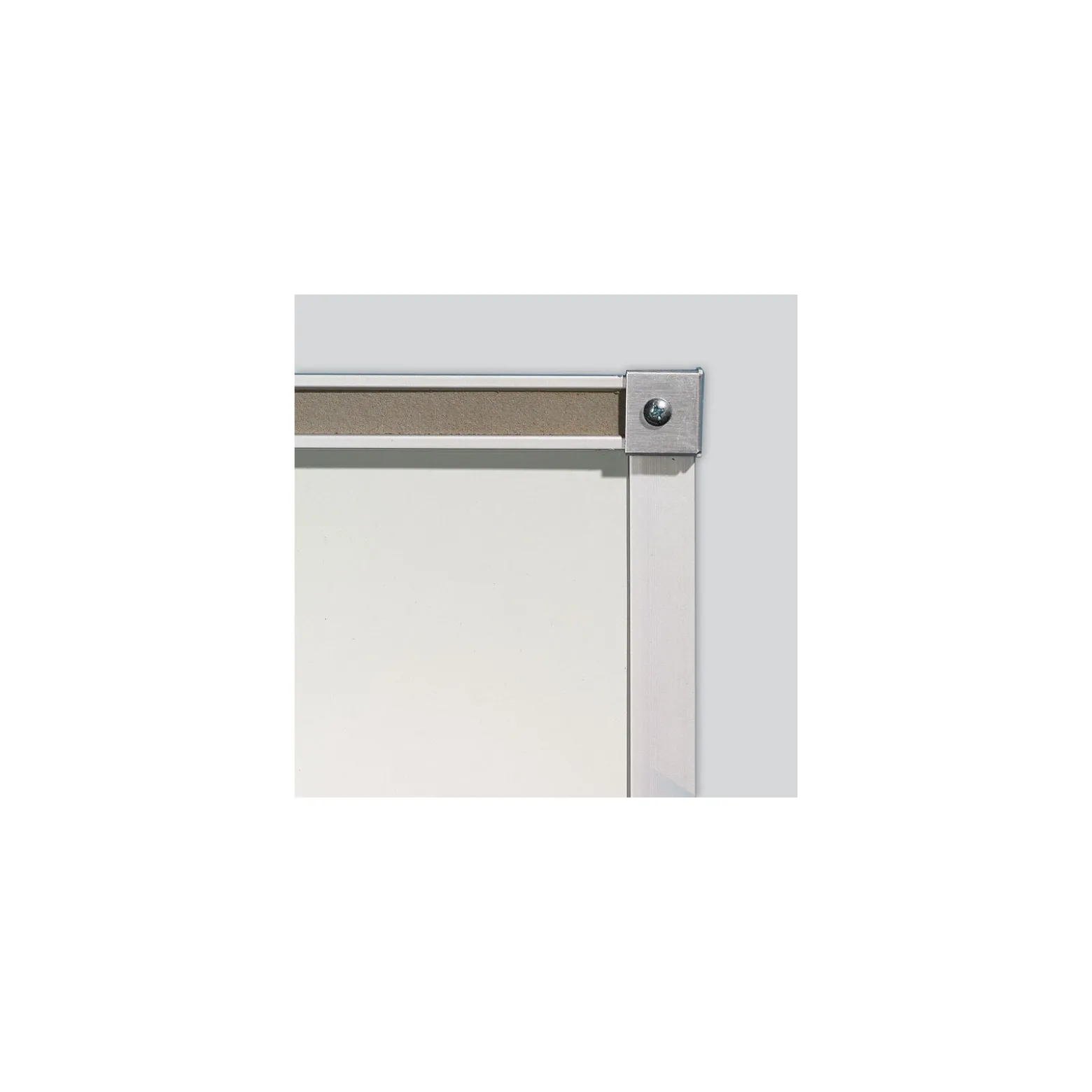 4'W x 3'H Aluminum Trim Porcelain White Board