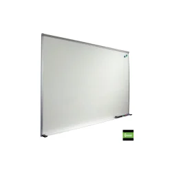 4'W x 3'H Aluminum Trim Porcelain White Board