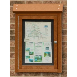 Wall Mounted Outdoor Message Center