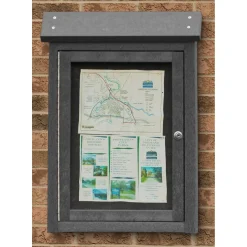 Wall Mounted Outdoor Message Center