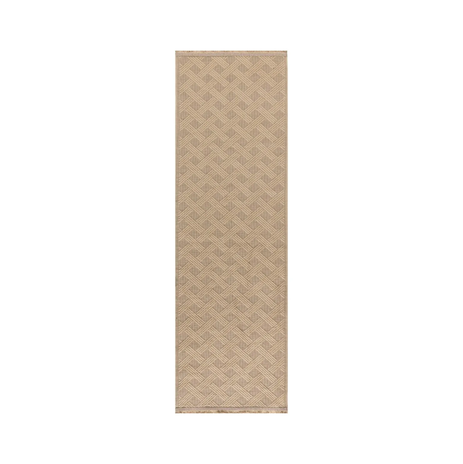 Washable Jute 8' Runner Area Rug