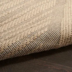 Washable Jute 4' x 6' Area Rug