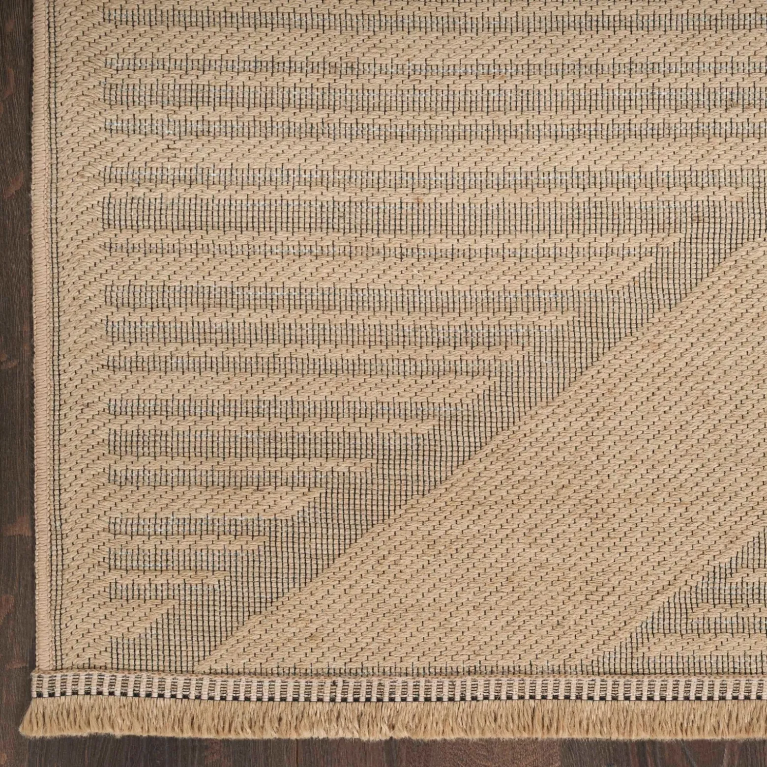 Washable Jute 4' x 6' Area Rug