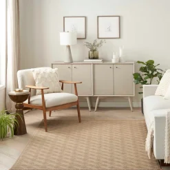 Washable Jute 5' x 7' Area Rug