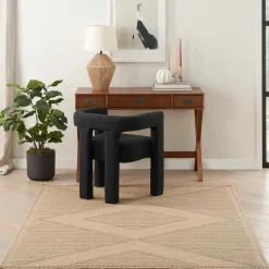 Washable Jute 5' x 7' Area Rug