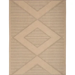 Washable Jute 5' x 7' Area Rug