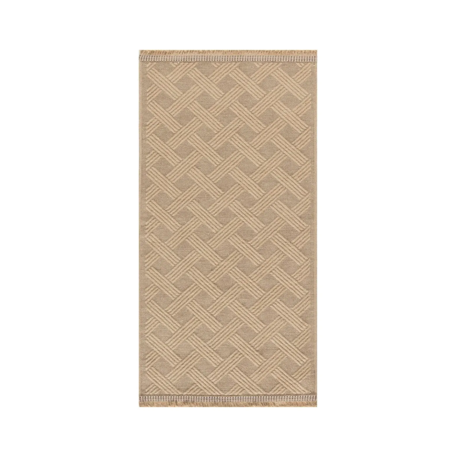 Washable Jute 2' x 4' Area Rug