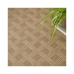 Washable Jute 2' x 4' Area Rug