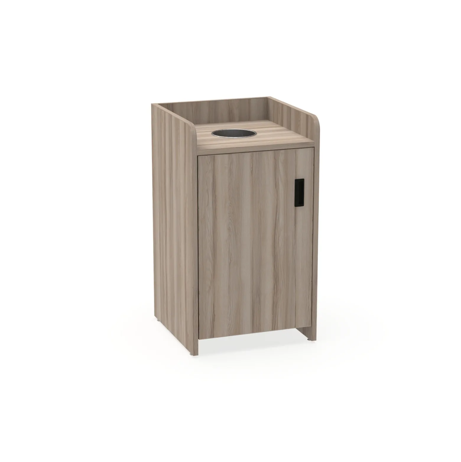 Waste Receptacle with Left Hand Door - Laminate