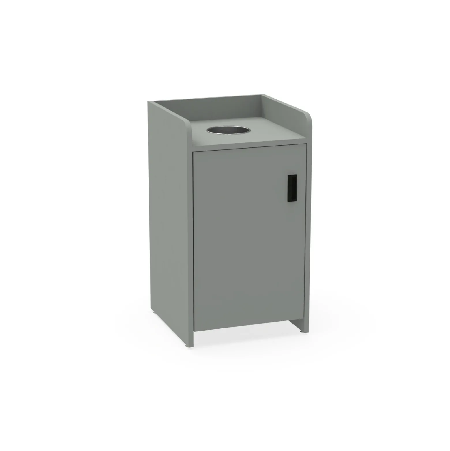 Waste Receptacle with Left Hand Door - Laminate