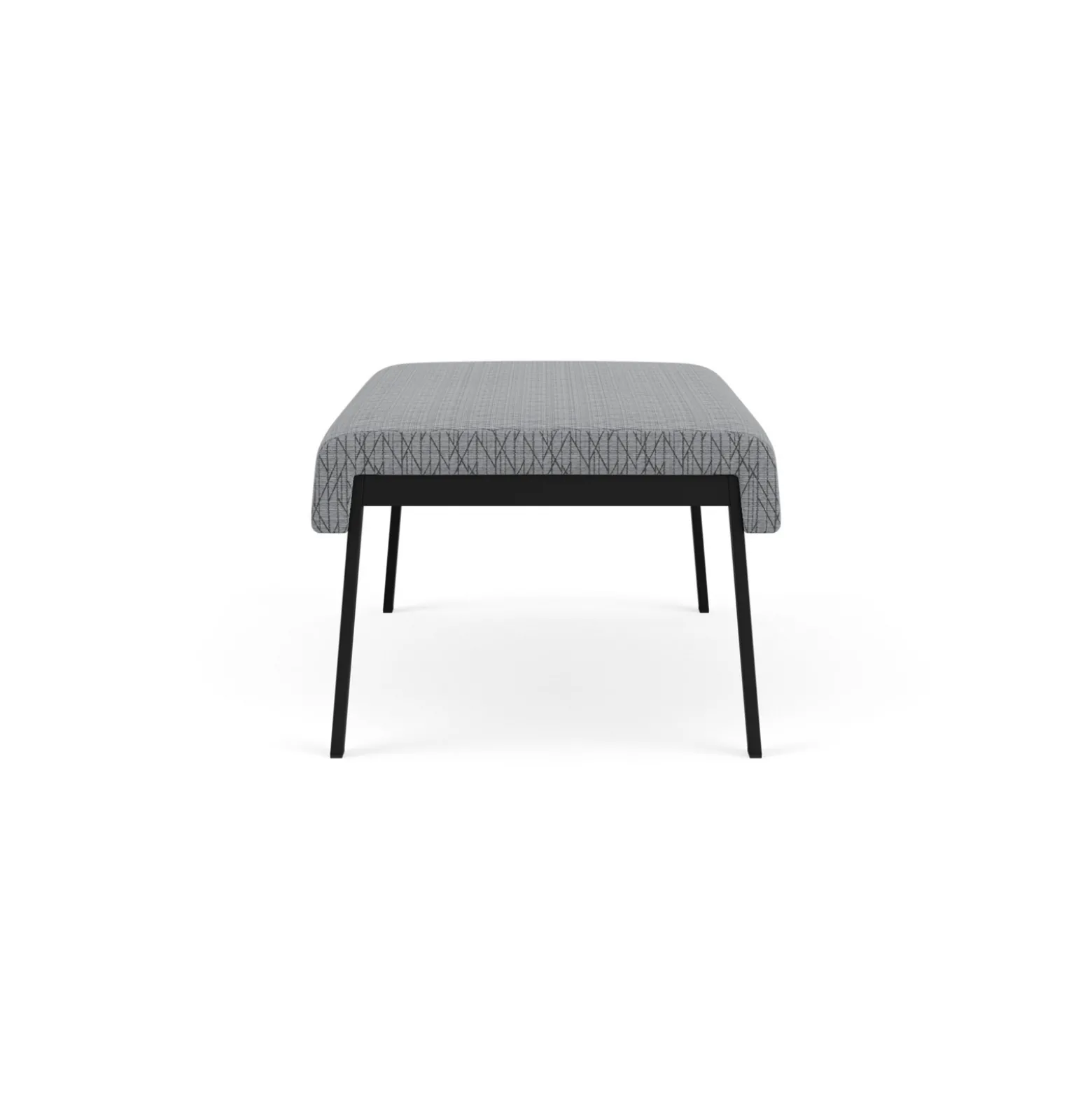 Waterfall 2 Seat Bench in Designer Fabric