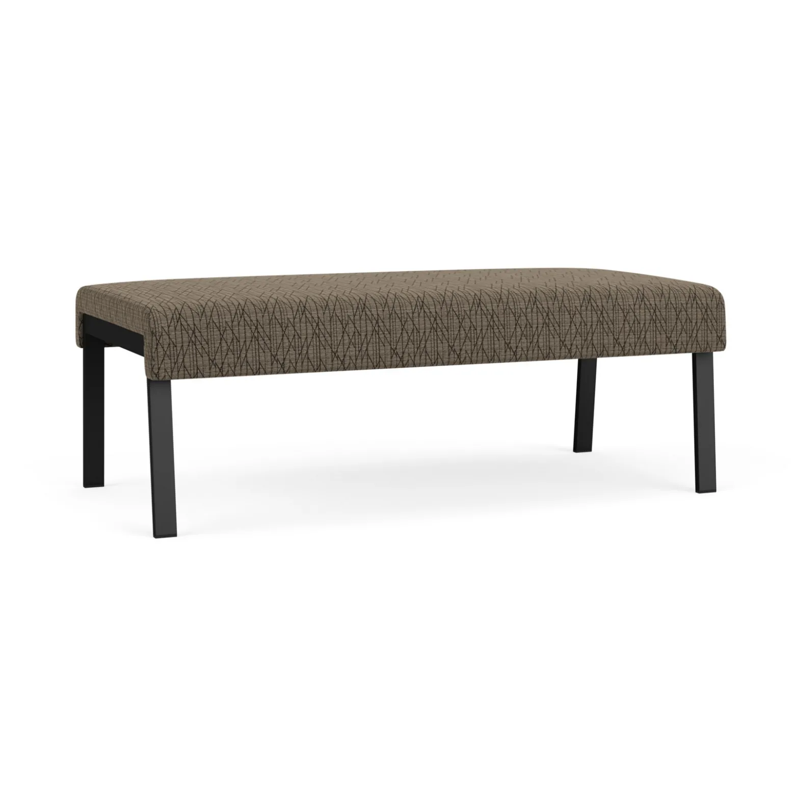 Waterfall 2 Seat Bench in Designer Fabric