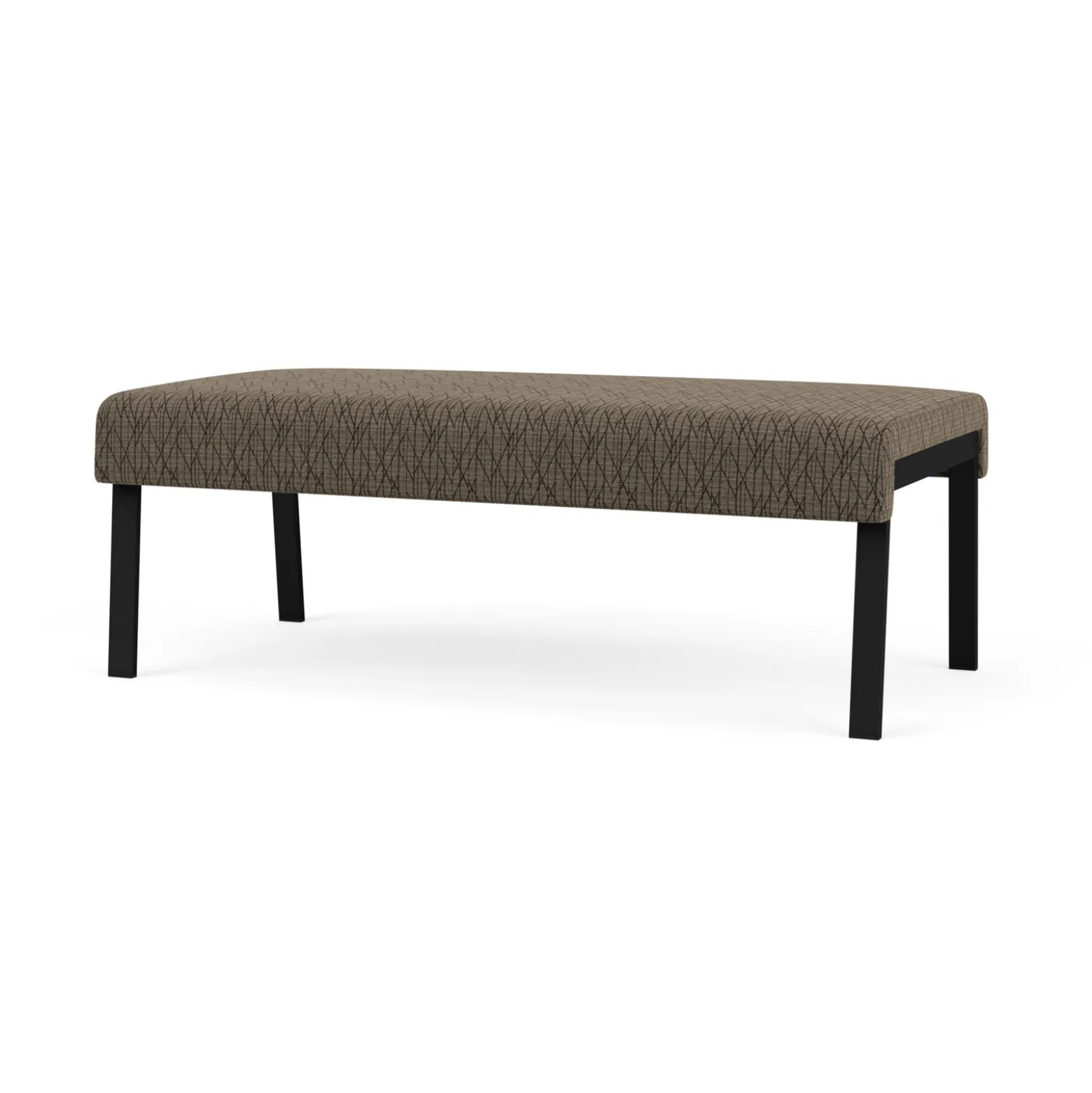 Waterfall 2 Seat Bench in Designer Fabric