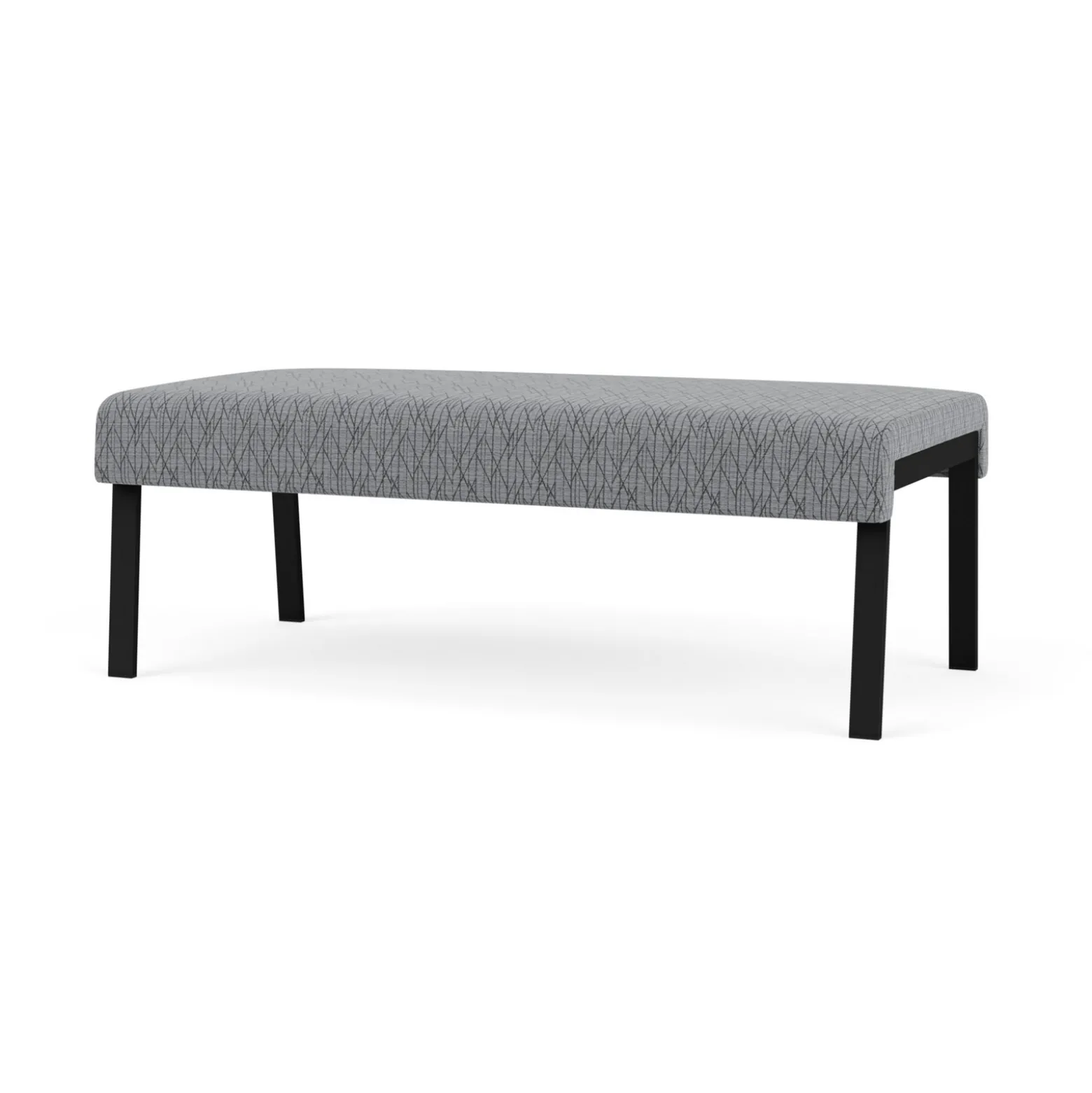 Waterfall 2 Seat Bench in Designer Fabric