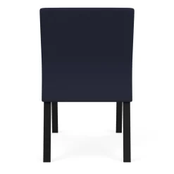 Waterfall Armless Guest Chair in Standard Fabric, 4-Leg Base