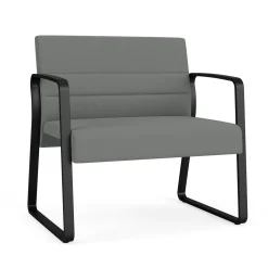 Waterfall Bariatic Chair in Standard Fabric, Sled Base