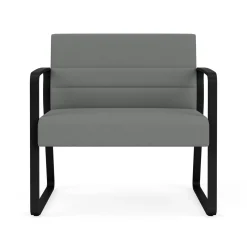 Waterfall Bariatic Chair in Standard Fabric, Sled Base