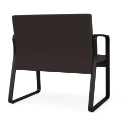 Waterfall Bariatic Chair in Standard Fabric, Sled Base
