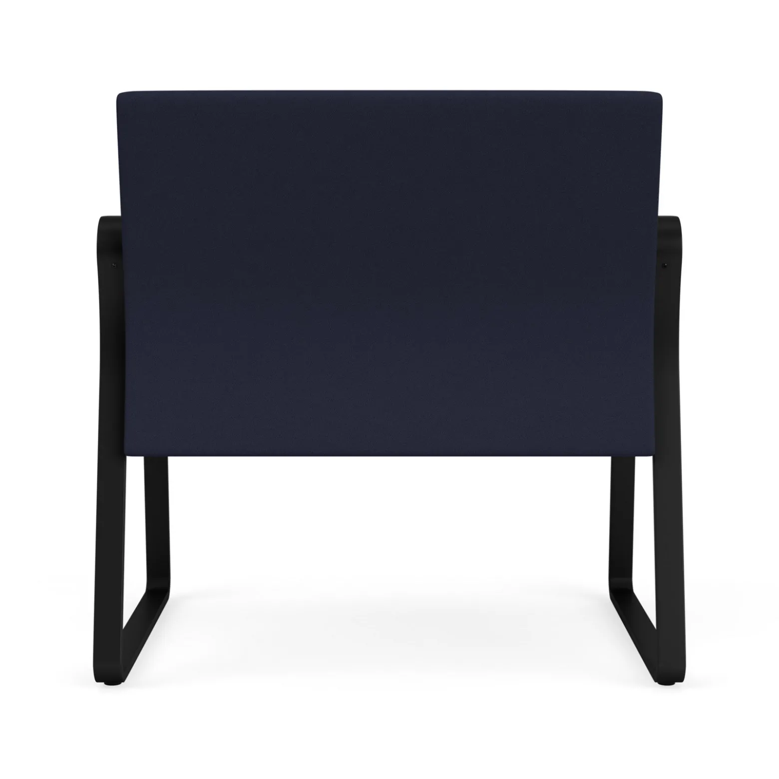 Waterfall Bariatic Chair in Standard Fabric, Sled Base